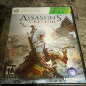 Assassin's Creed III Xbox 360 Game